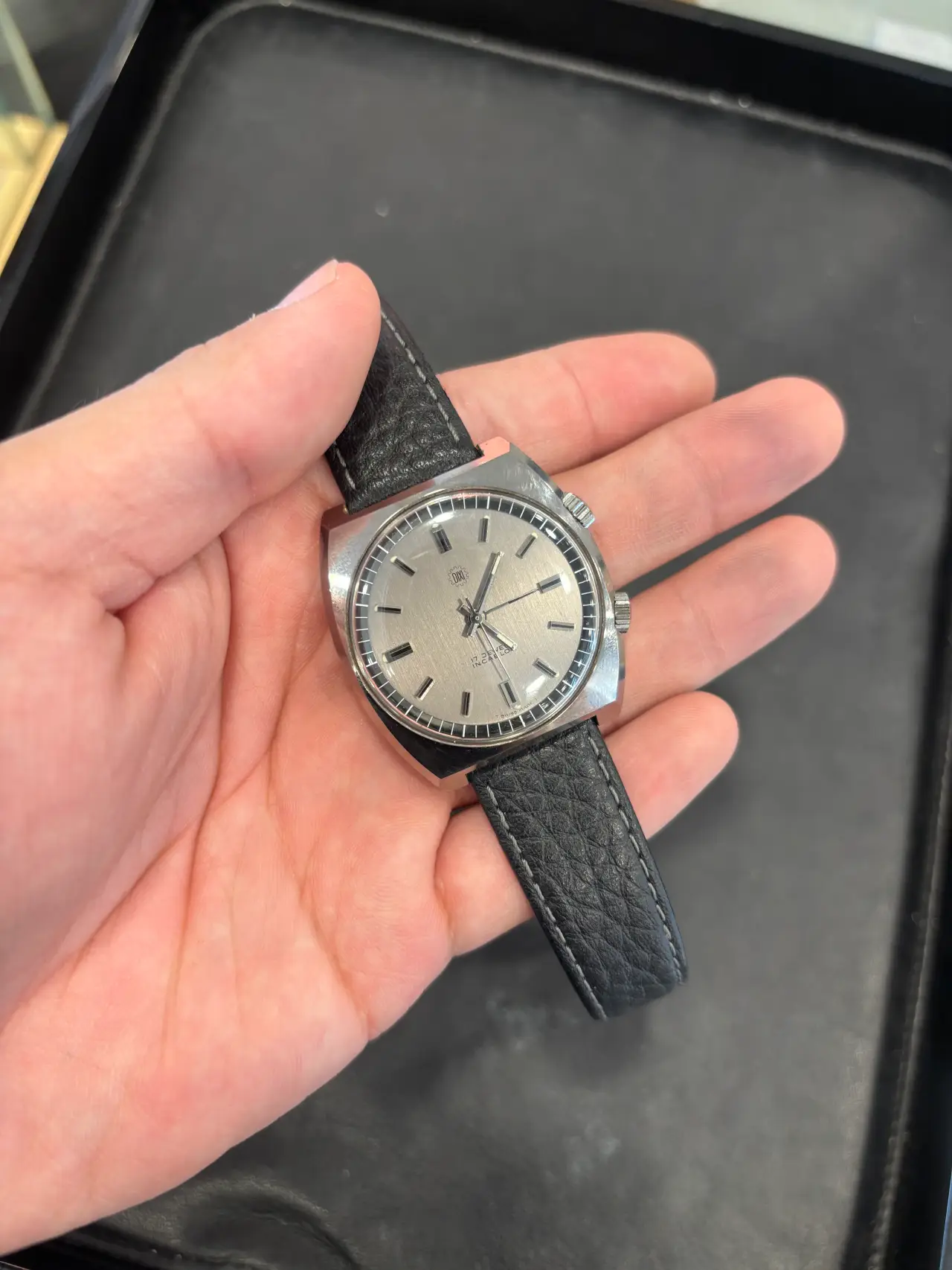 Dixi Manual Wind - Silver Sunburst Dial (1970s)