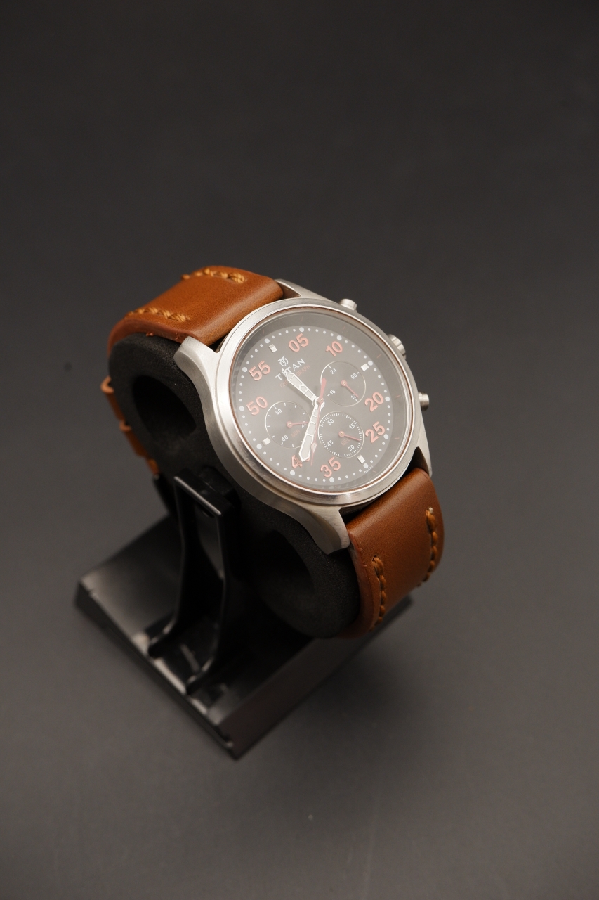 Titan Octane Chronograph Black Dial (1634SJA)