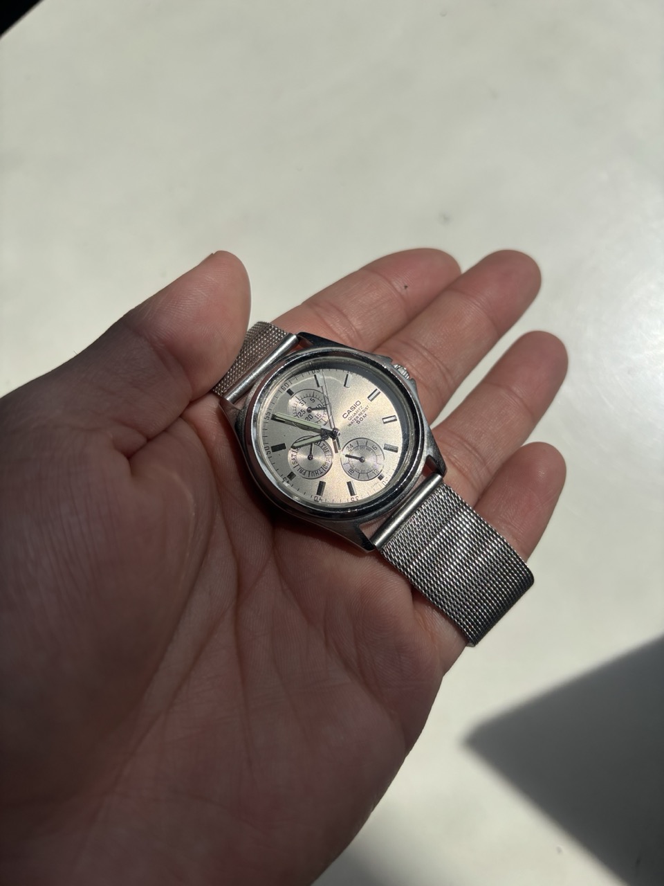 Casio MTP-1374 Multi-Hand Quartz - Silver
