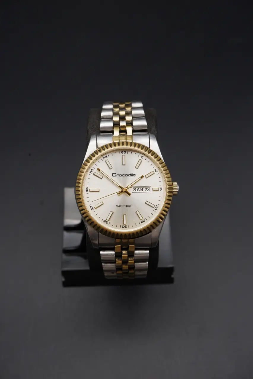 Crocodile Two-Tone Quartz