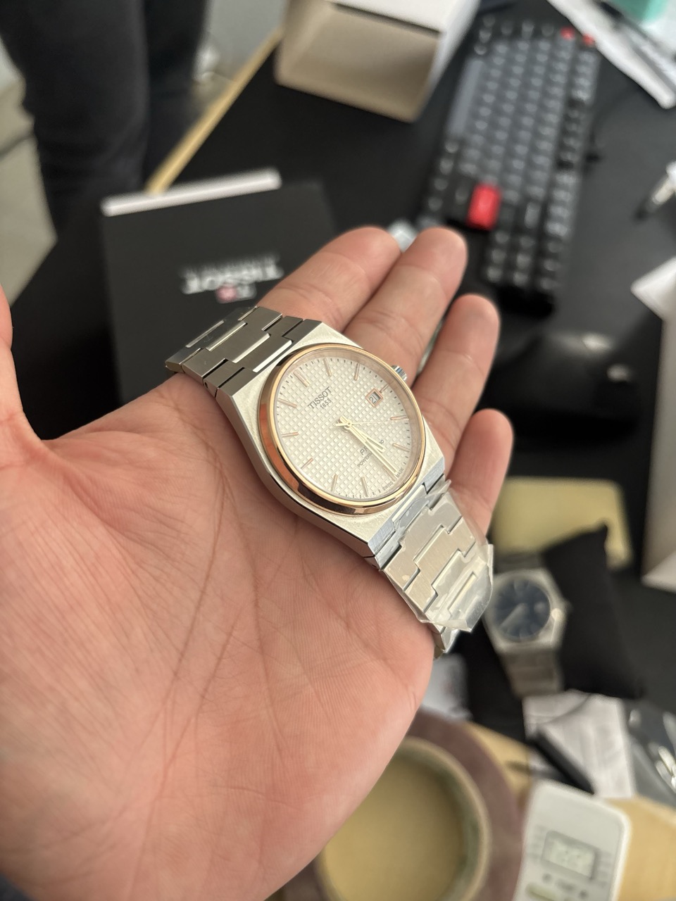 Tissot PRX Powermatic 80 - White/Rose Gold (T137.407.11.261.00)