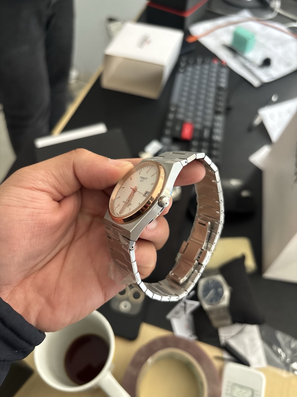 Tissot PRX Powermatic 80 - White/Rose Gold (T137.407.11.261.00)