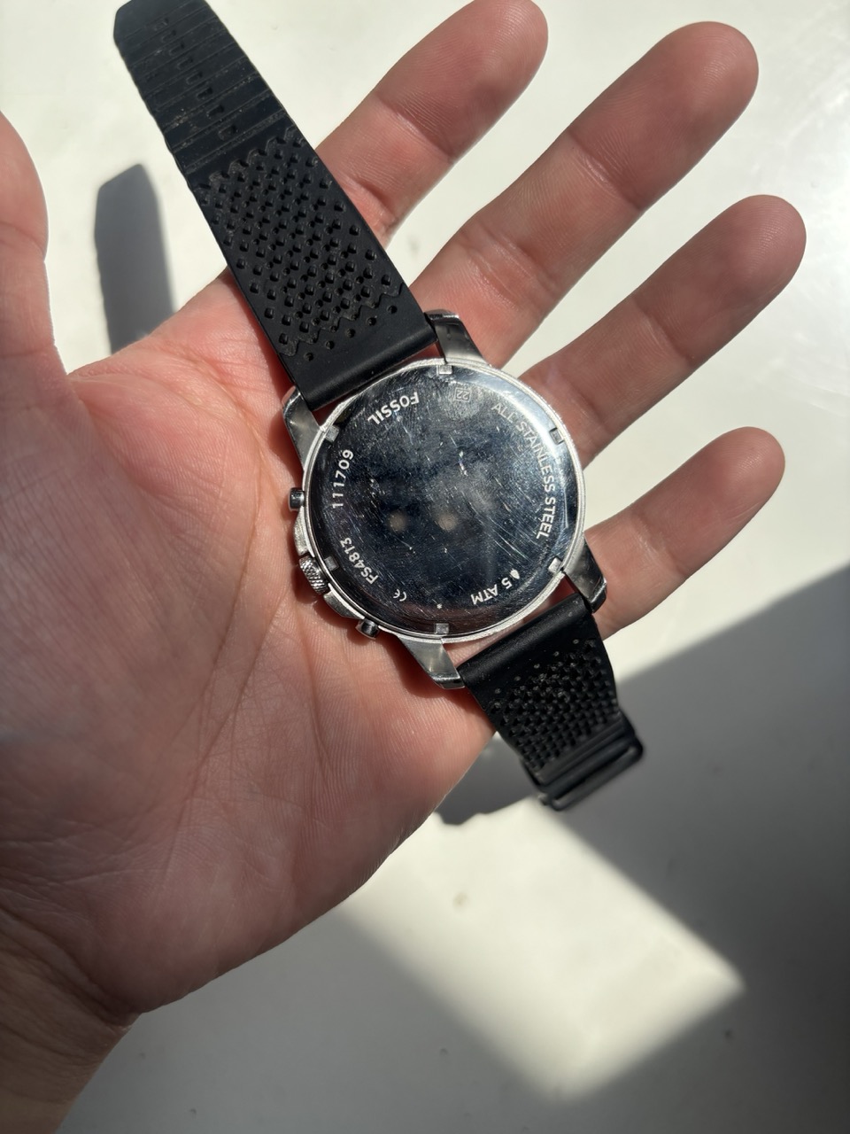 Fossil Grant Chronograph - Black (FS4812)