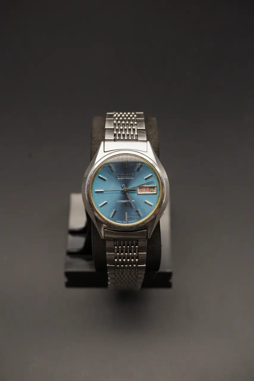 Citizen Cosmotron Electronic - Teal (GN-4W-S, c. 1970s)