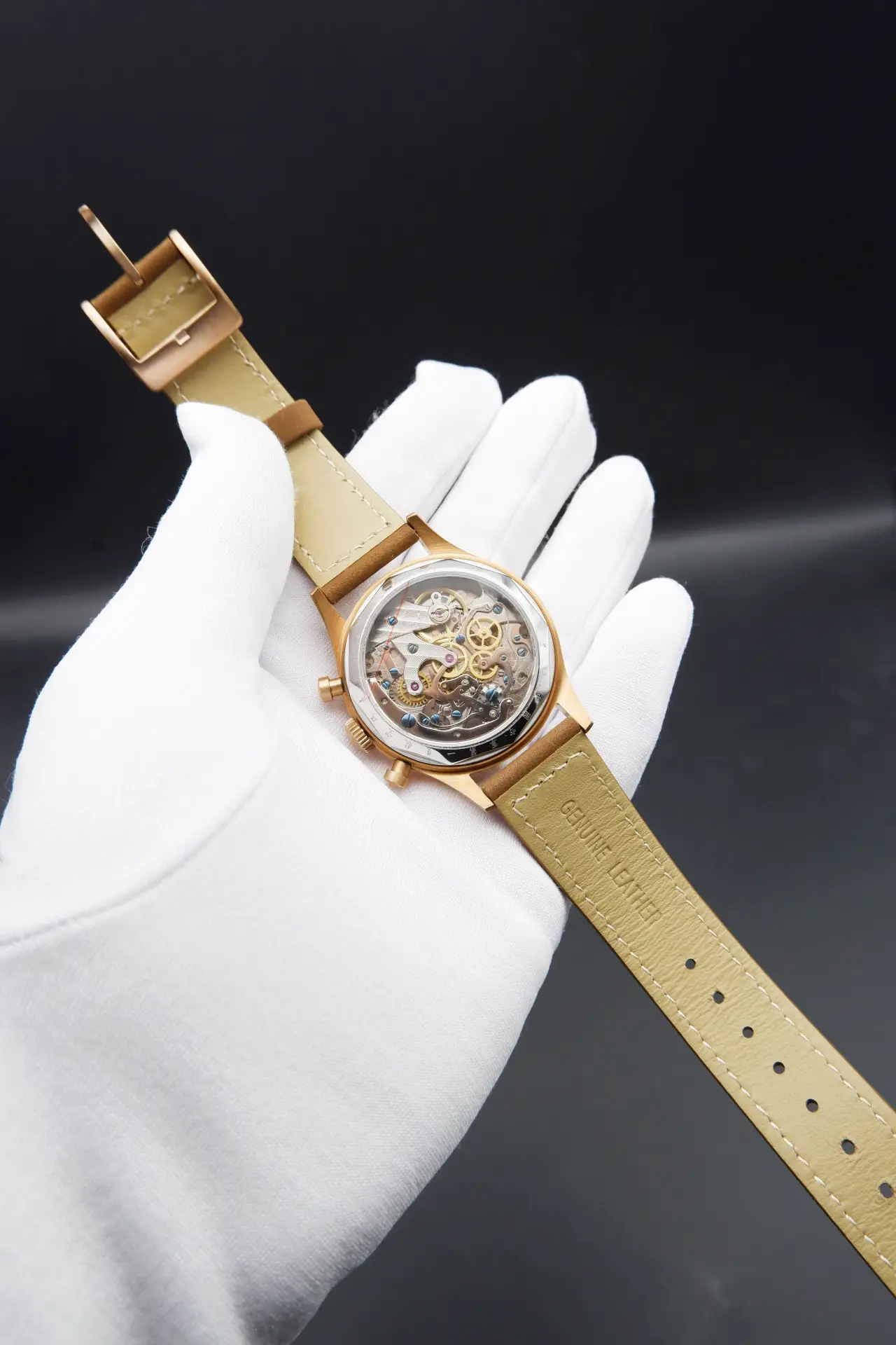 Seagull ST1901 Chronograph - Bronze Case