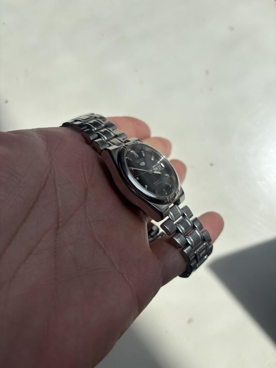 Seiko 5 Automatic 21 Jewels JDM - Exhibition Caseback (c. 1990s-2000s)