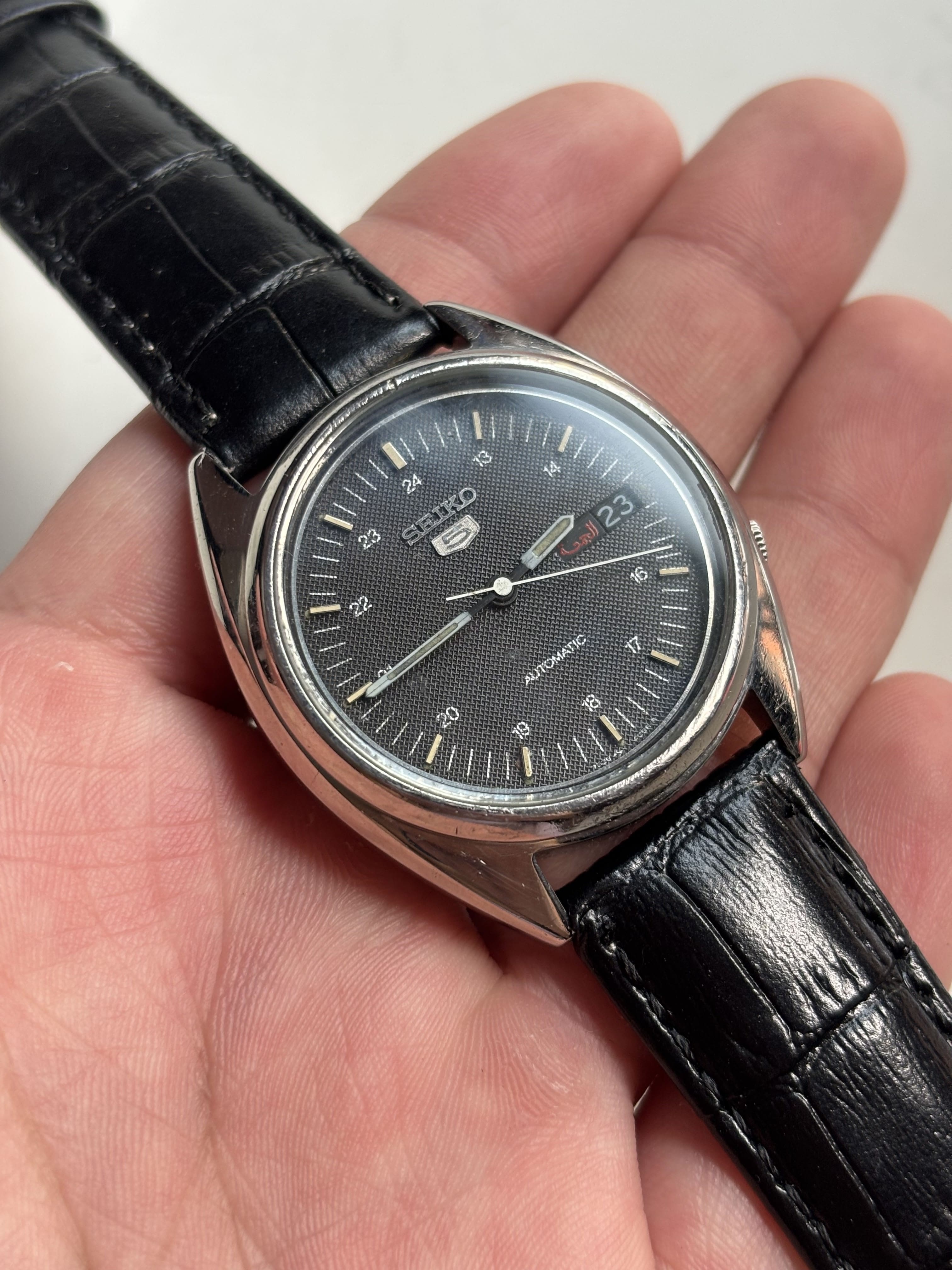 Seiko 5 Automatic 7009-3040 (Waffle Textured Dial)