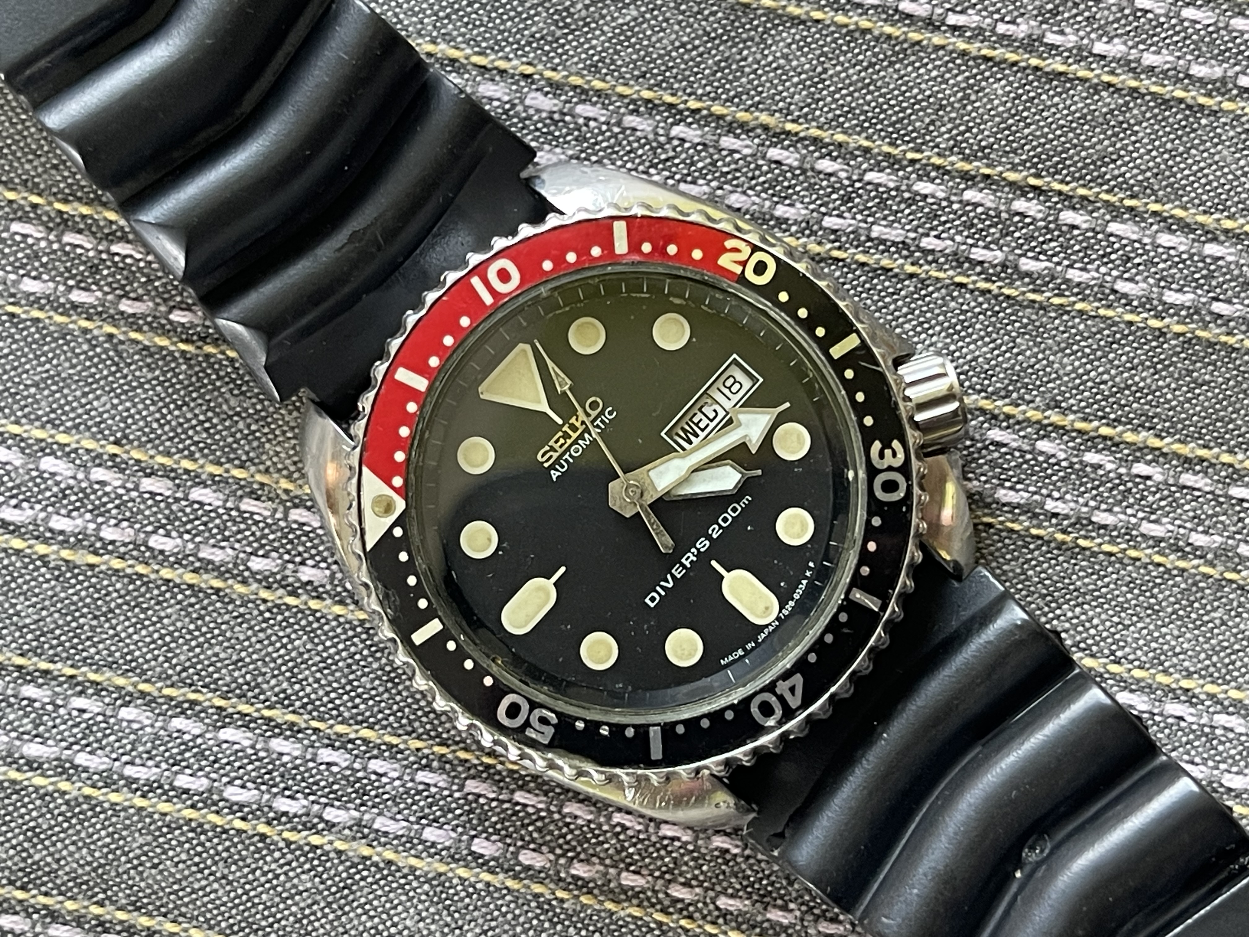 Seiko SKX003 "Pepsi" Diver Automatic (7S26-0030, 2000)