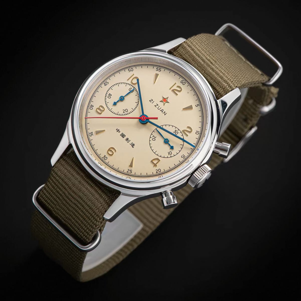 Seagull ST1901 Chronograph - Steel Case