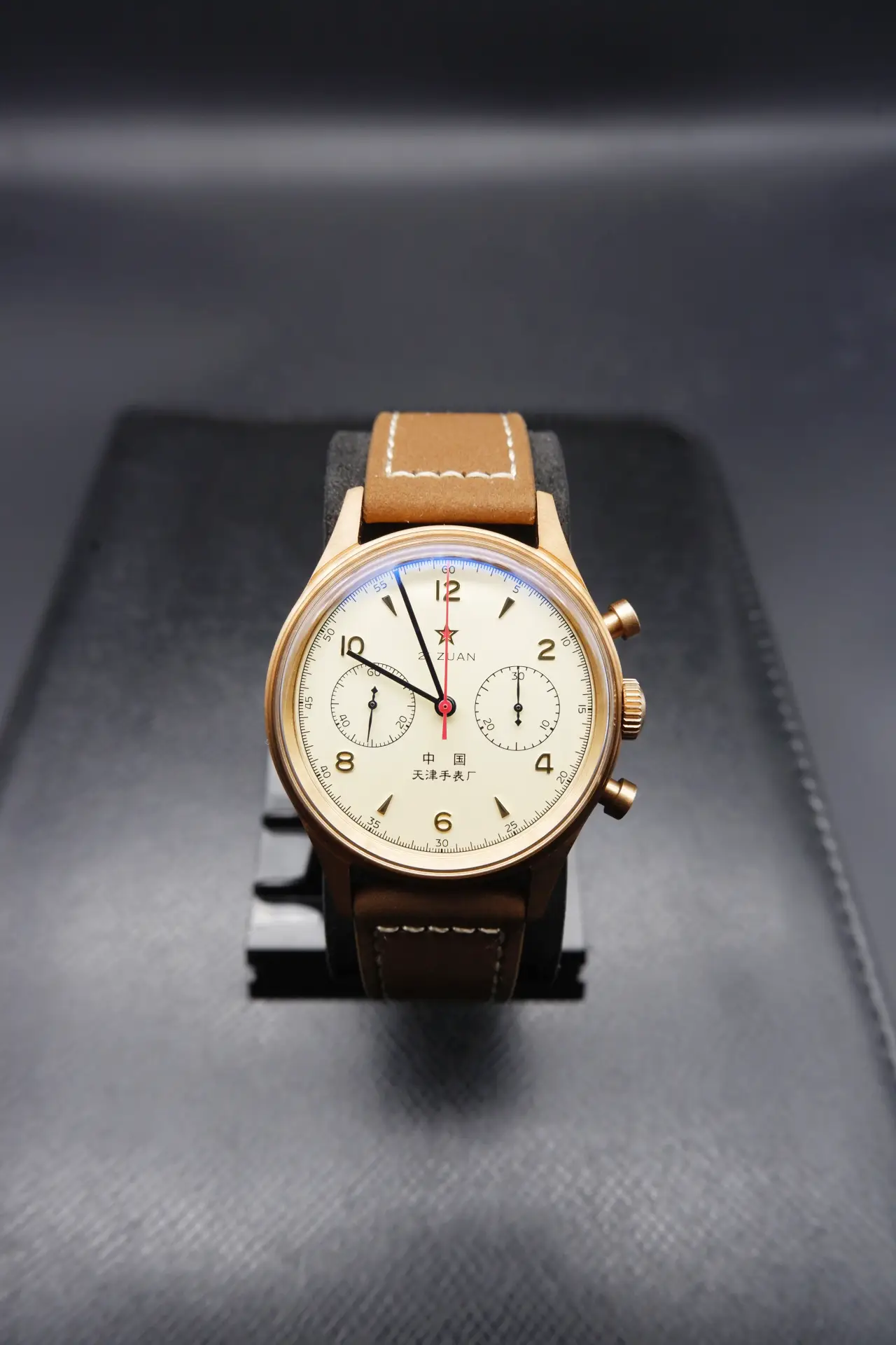 Seagull ST1901 Chronograph - Bronze Case