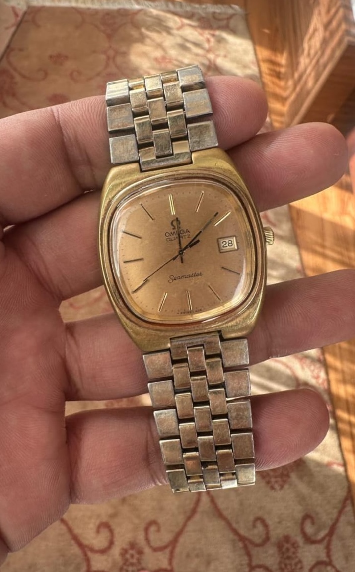 Omega Seamaster Quartz (Caliber 1342, TV Case)