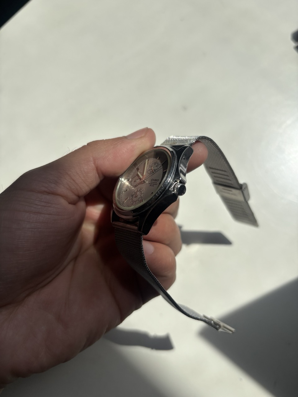 Casio MTP-1374 Multi-Hand Quartz - Silver