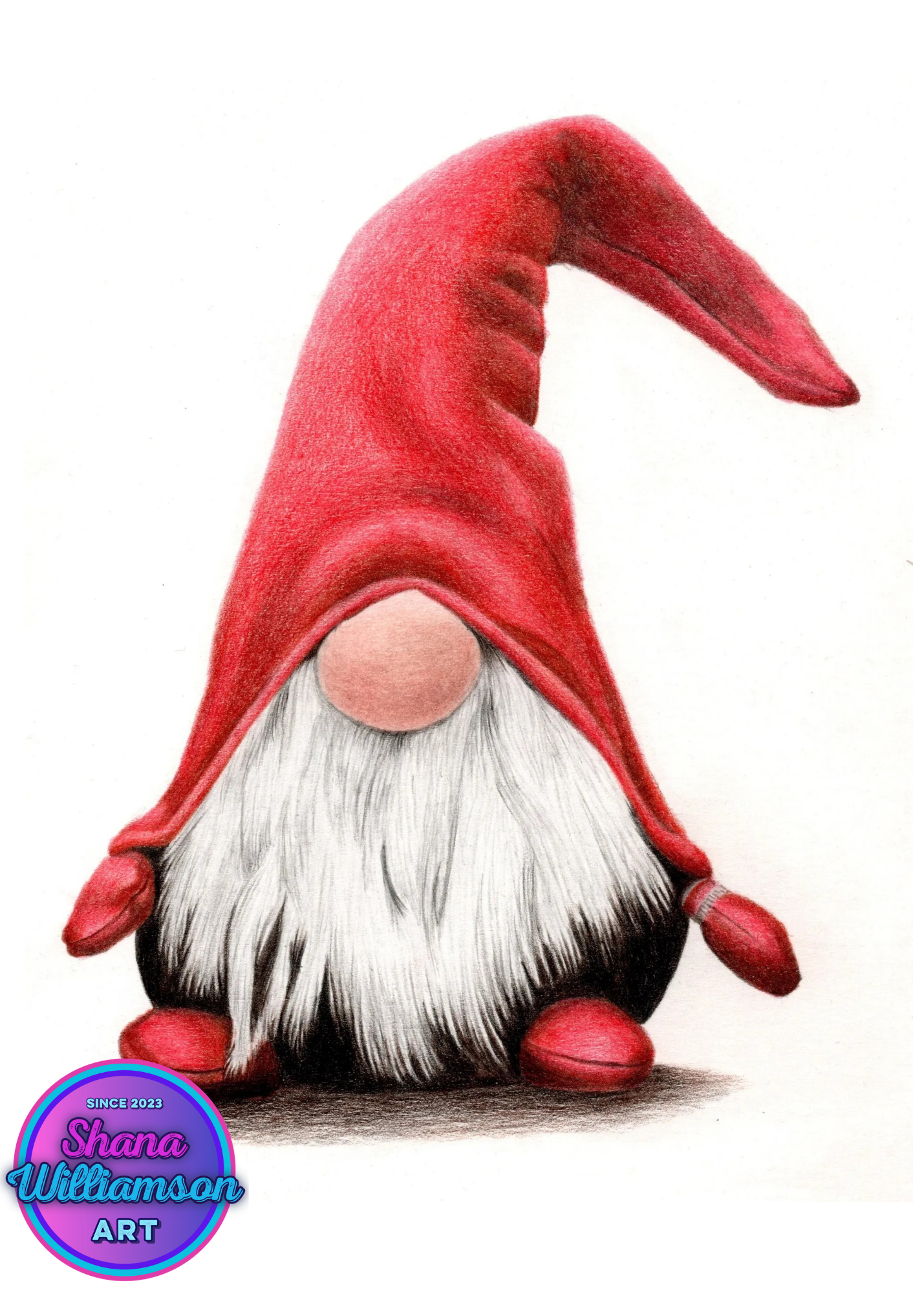 Gnome Hot press Fine Art print