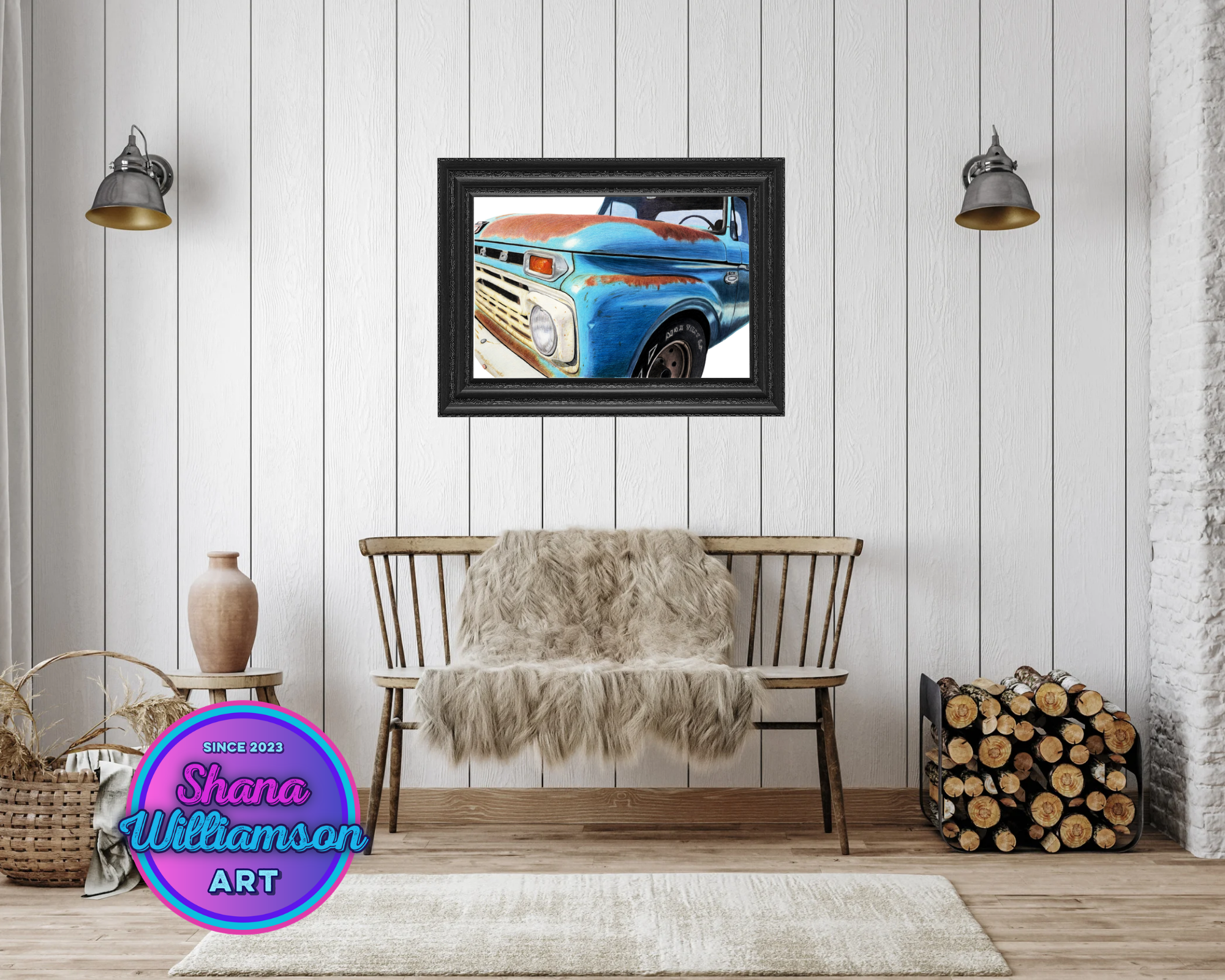 Vintage Truck Art Print