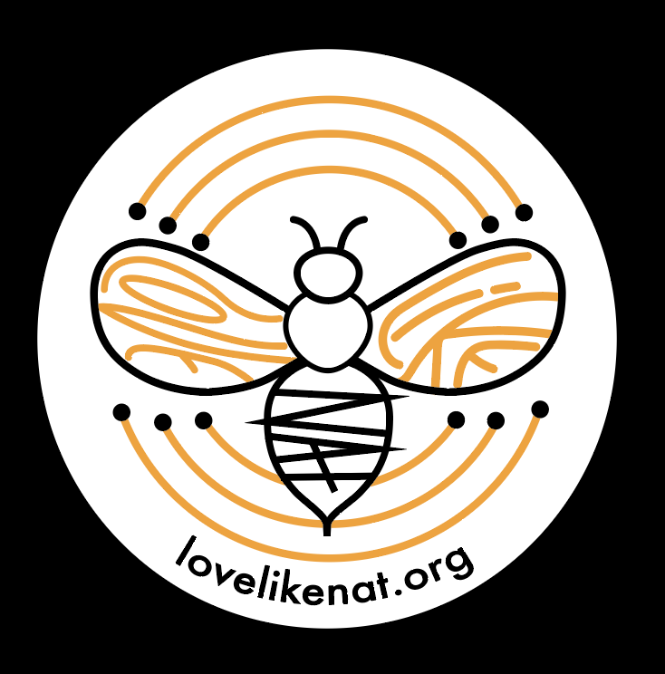 Love Like Nat Bee sticker