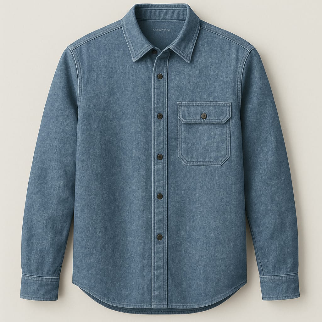 Denim Long Sleeve Shirt