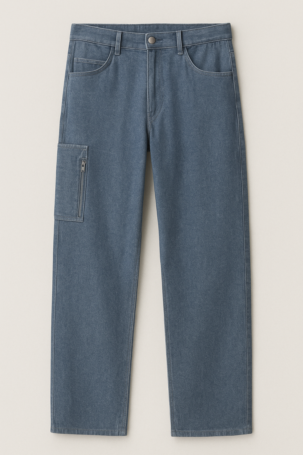 Denim Utility Pants