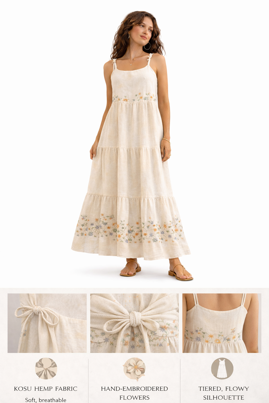 Floral Tiered Maxi Dress