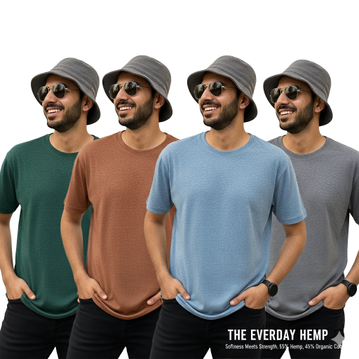 Classic White Hemp T-shirt