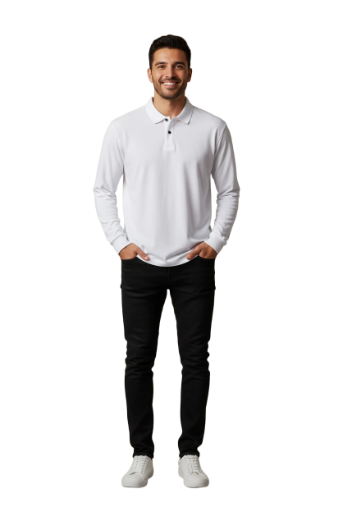 Classic White Piqué Polo