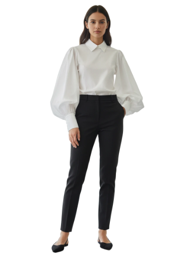 Women's Elegant Puff Sleeve Blouse