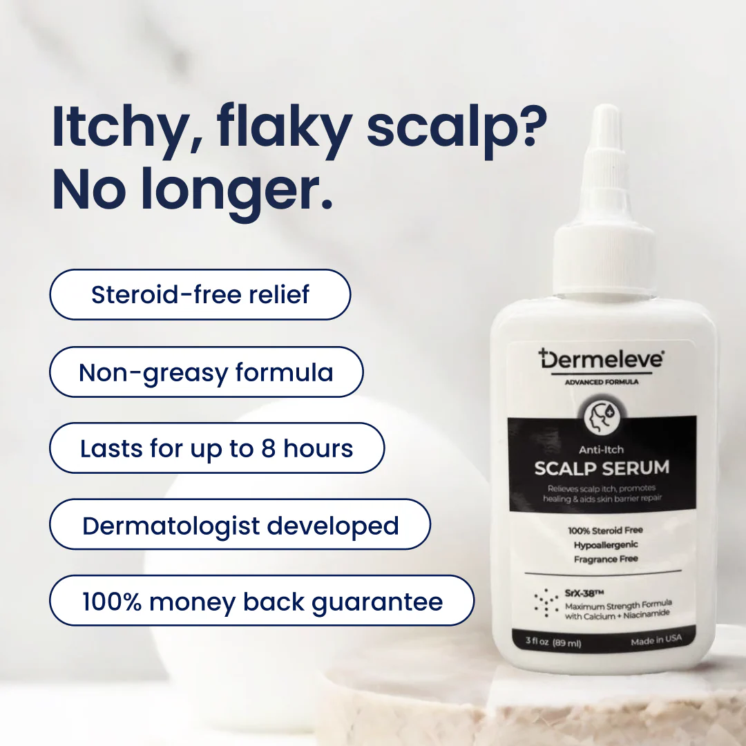 Derme anti itch scalp serum