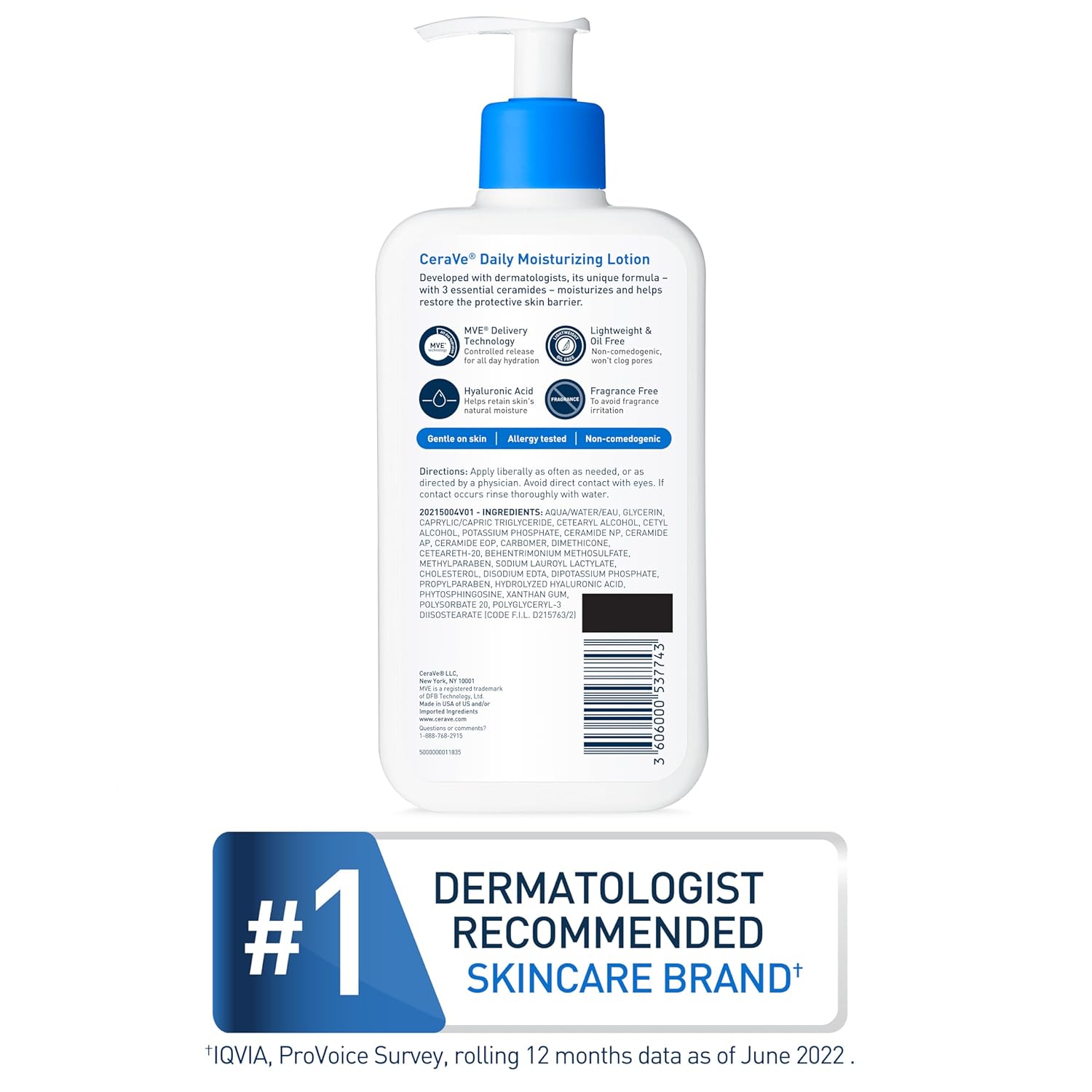 CeraVe daily moisturising lotion 