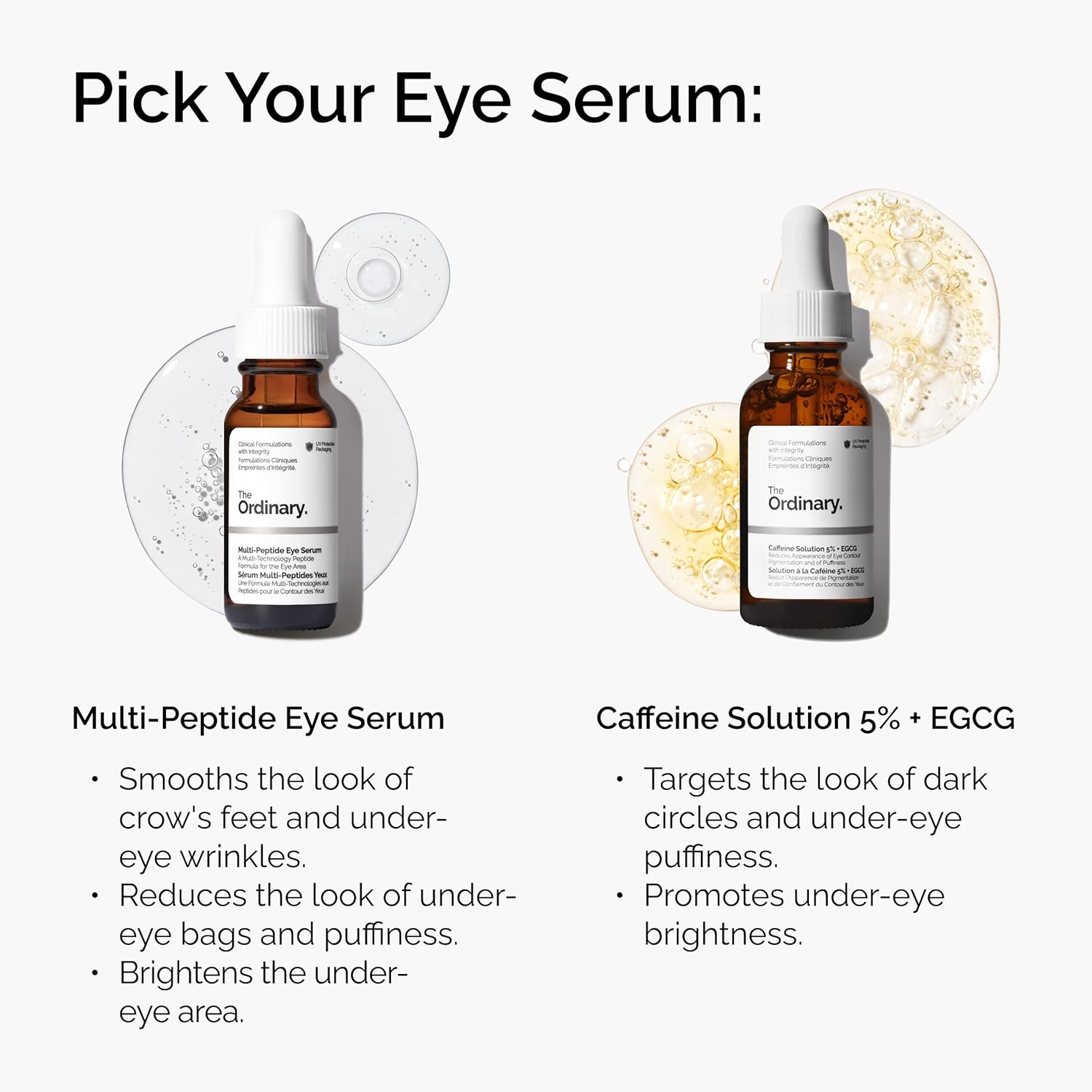 The ordinary multi peptide eye serum