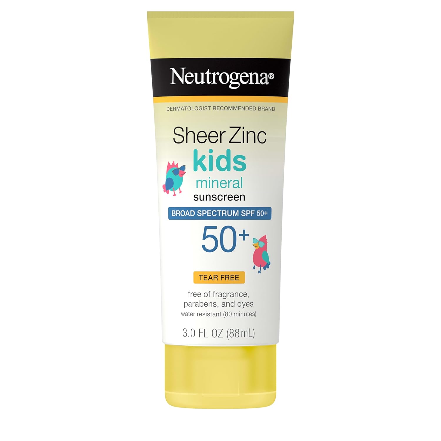 Neutrogena sheer zinc kids