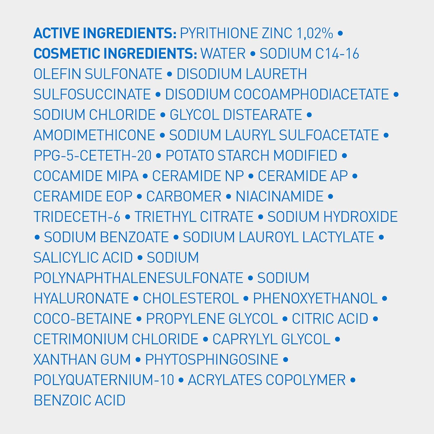 CeraVe anti dandruuff hydrating shampoo