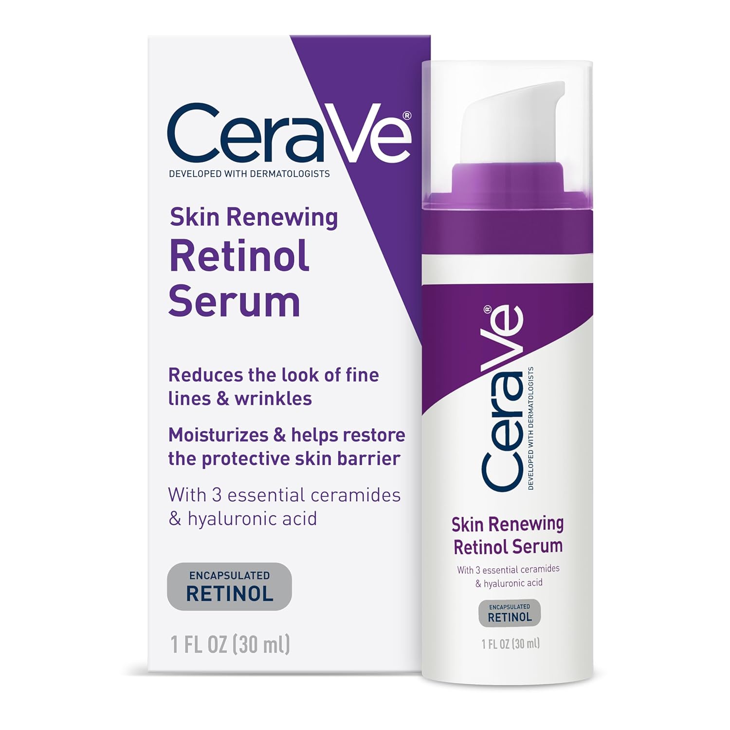 CeraVe skin renewing retinol serum