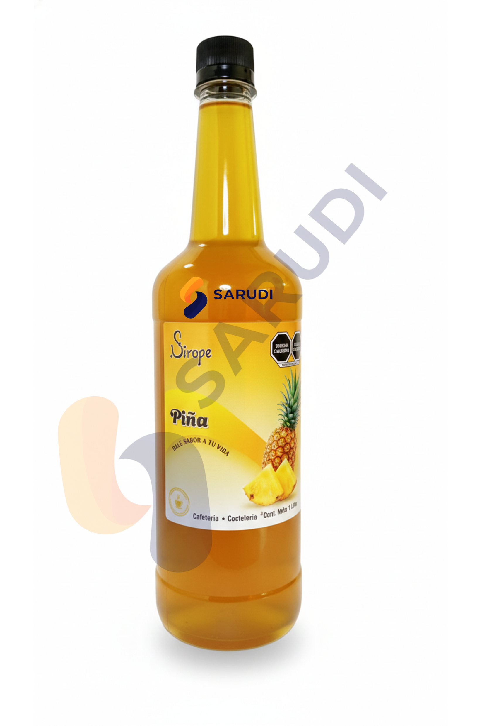 Jarabe de Piña 1 Lt. – Sirope Profesional para Coctelería y Bebidas Tropicales