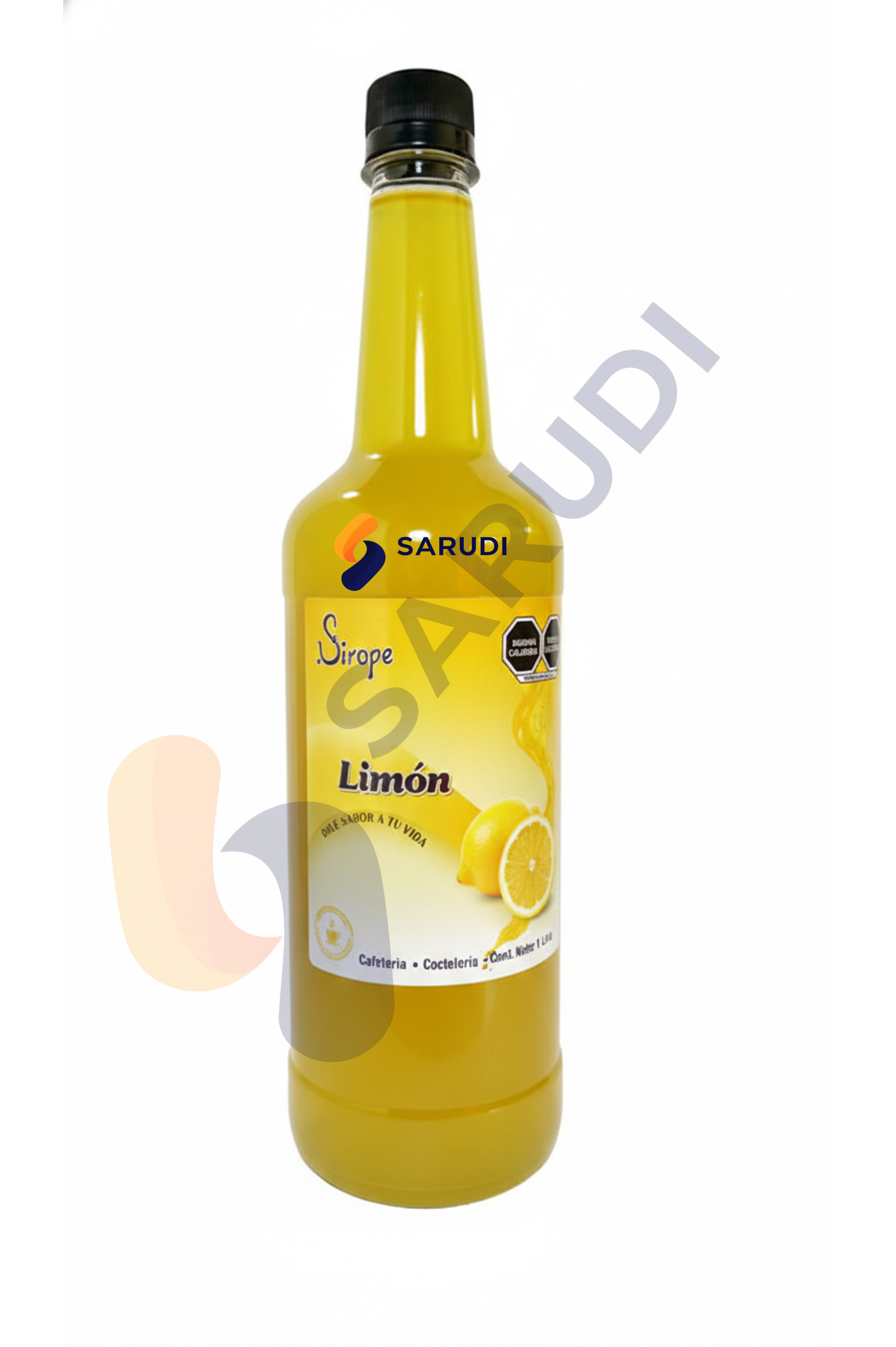 Jarabe de Limón 1 Lt. – Sirope Profesional para Coctelería y Bebidas Refrescantes