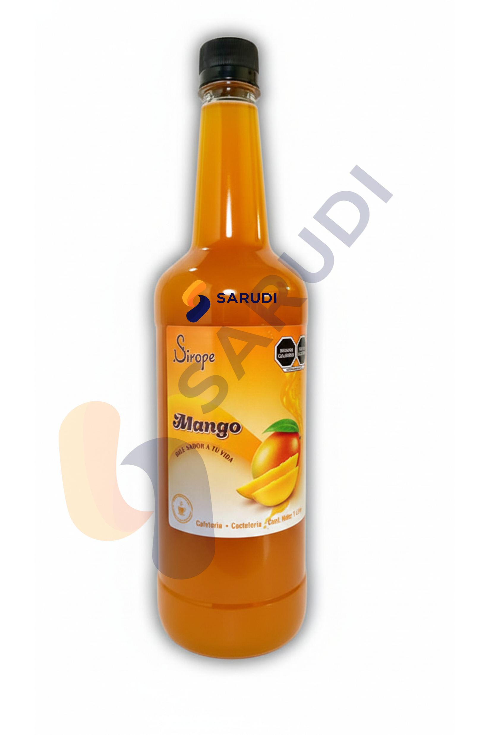 Jarabe de Mango 1 Lt. – Sirope Profesional para Coctelería y Bebidas Tropicales