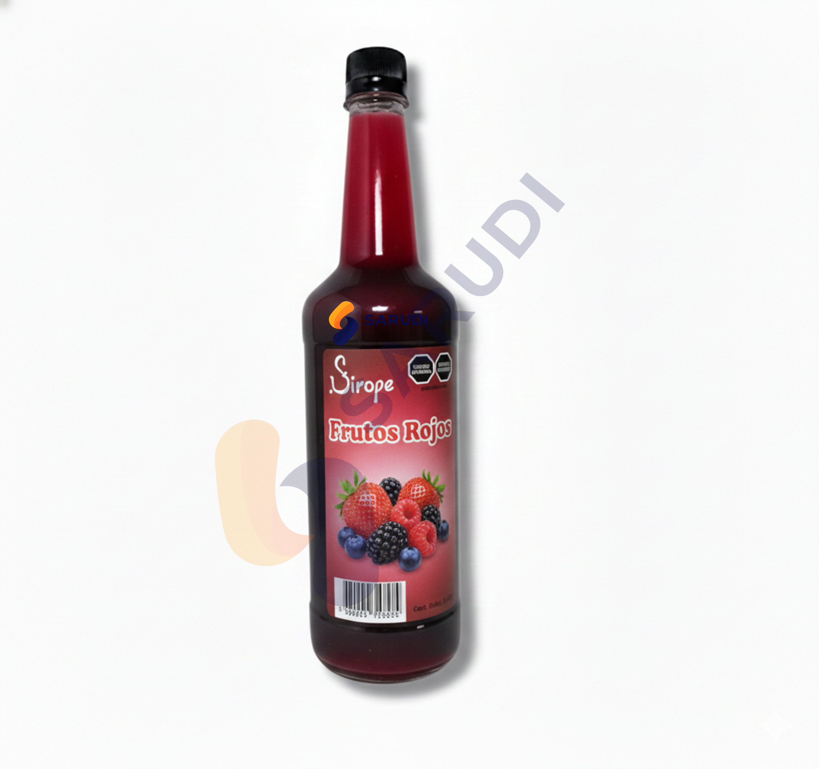 Jarabe Concentrado de Frutos Rojos 1 Lt. – Fórmula Profesional de Alto Rendimiento