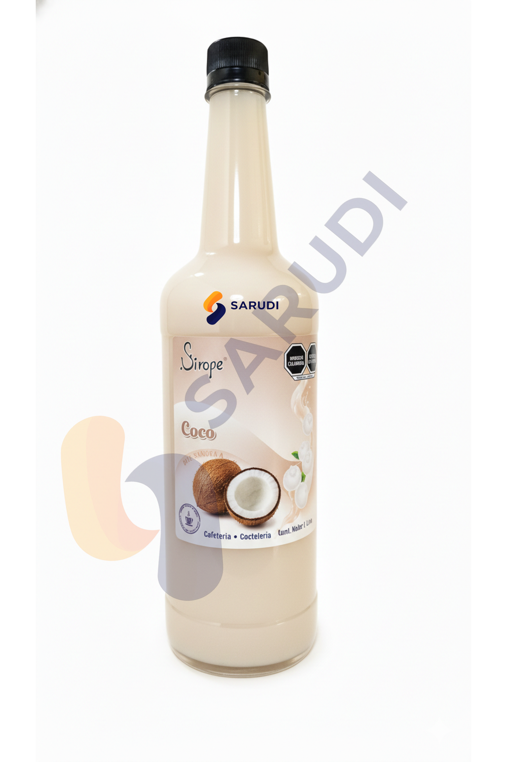 Sirope de Coco 1 Lt. – Jarabe Profesional para Coctelería y Cafetería