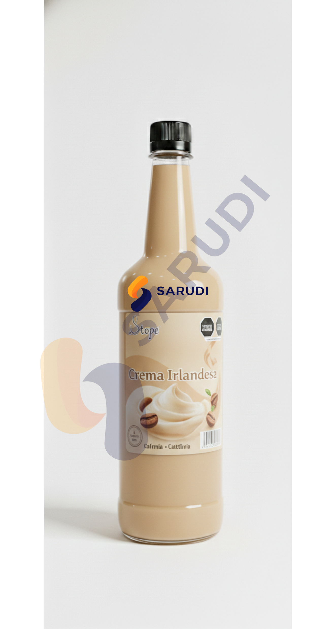 Jarabe Concentrado Sabor Crema Irlandesa SARUDI 1 Litro – Perfil Cremoso Premium