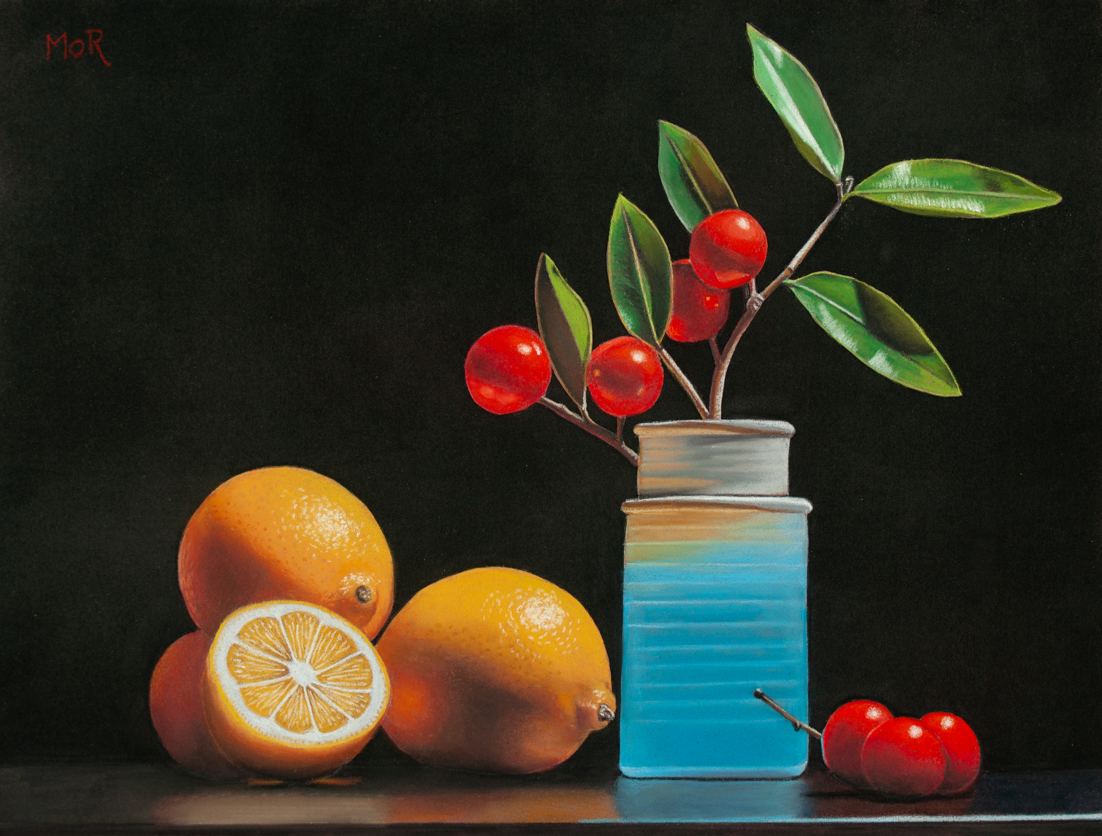 Lemons and Berries Stillness