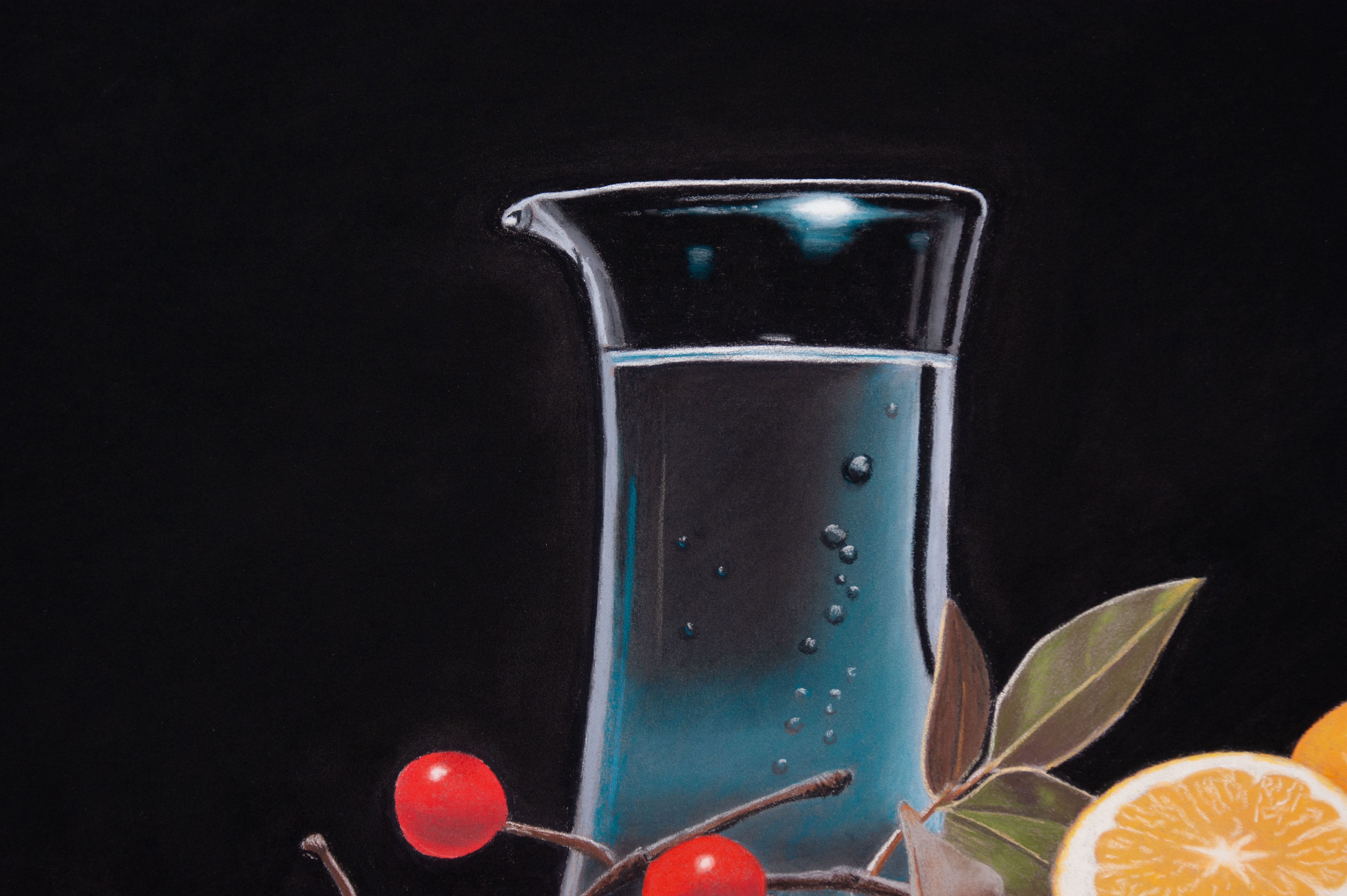 Berries, Oranges and Water Jug