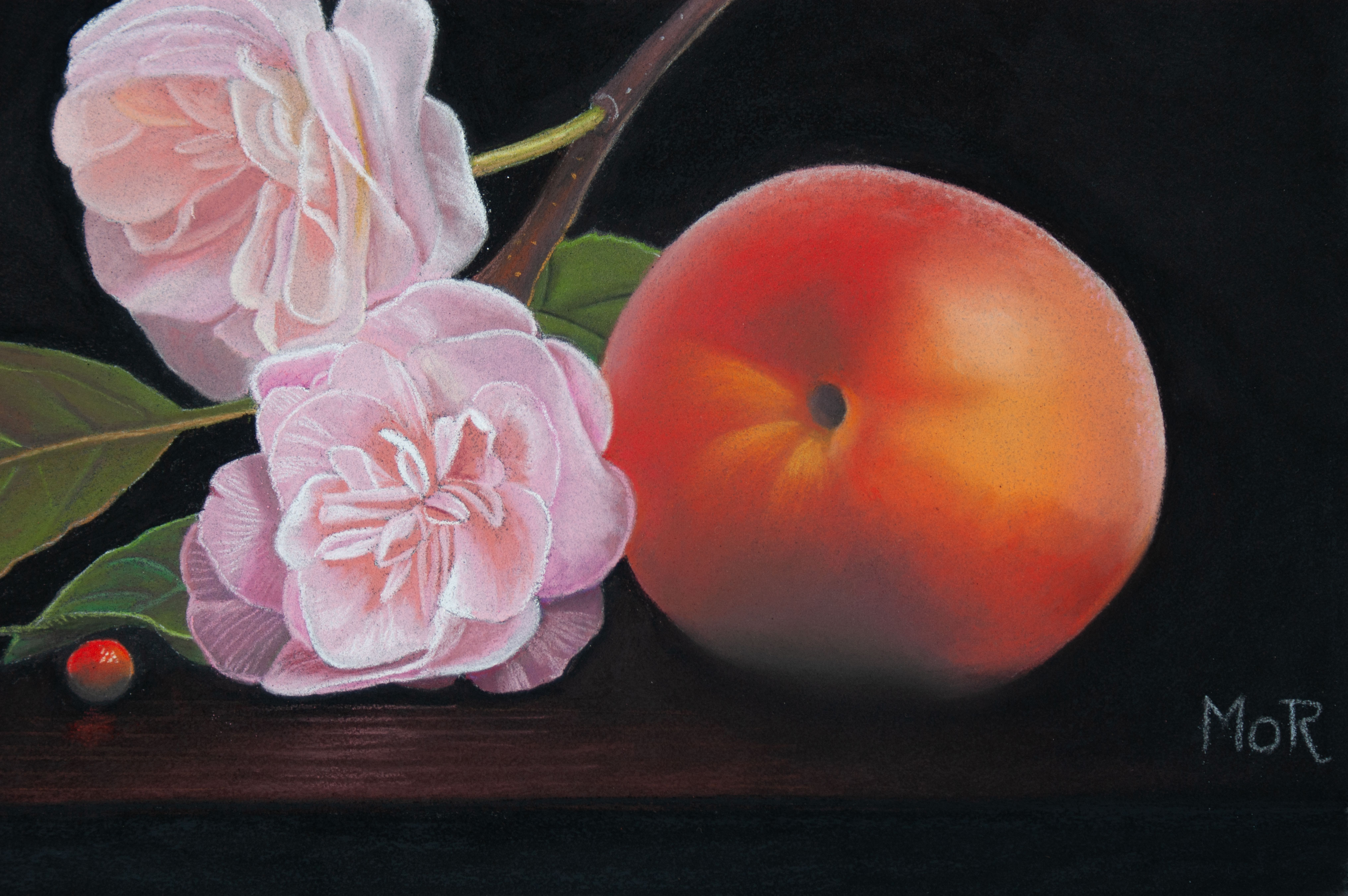 Blossoms and Peach