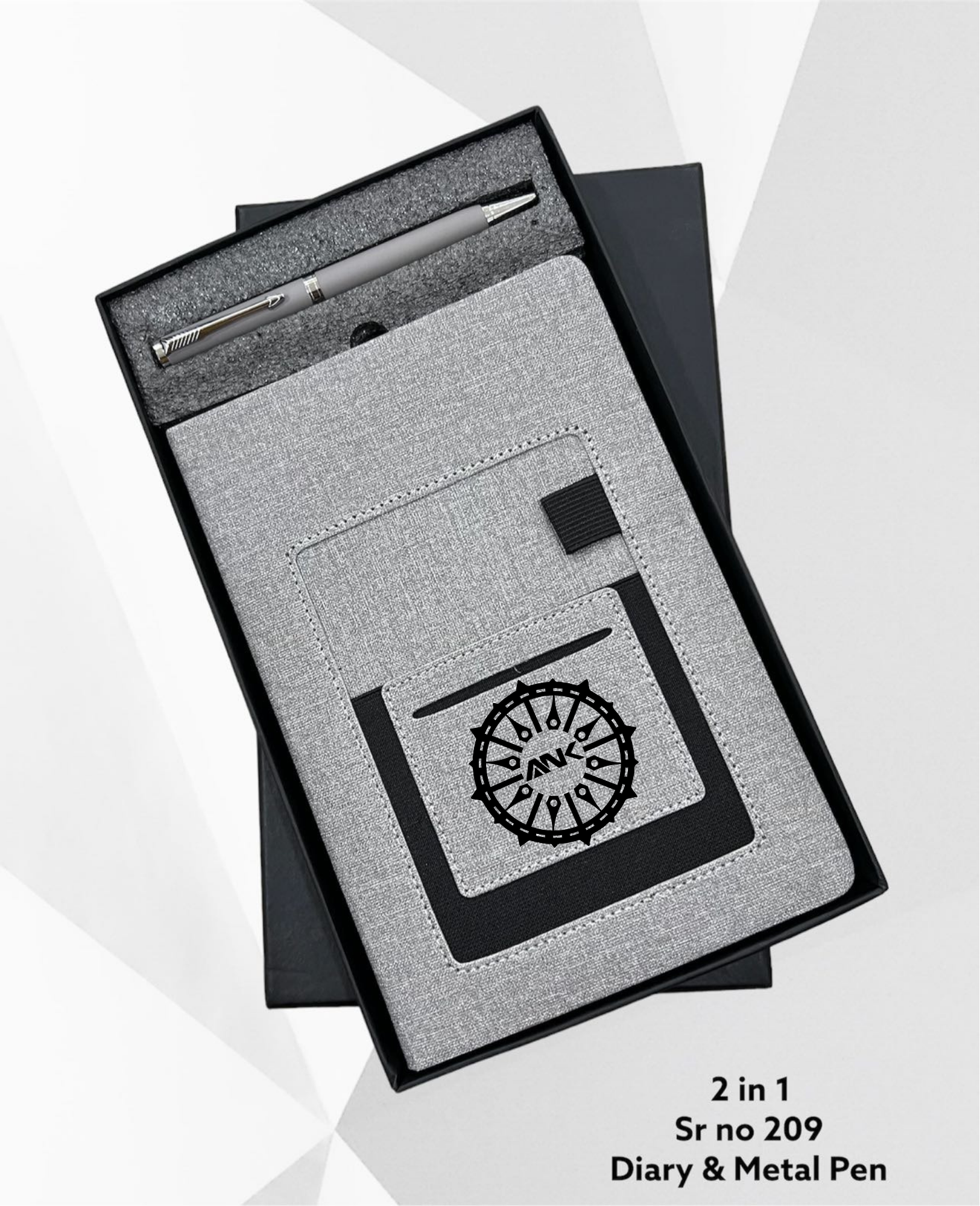 Diary & Metal Pen Combo