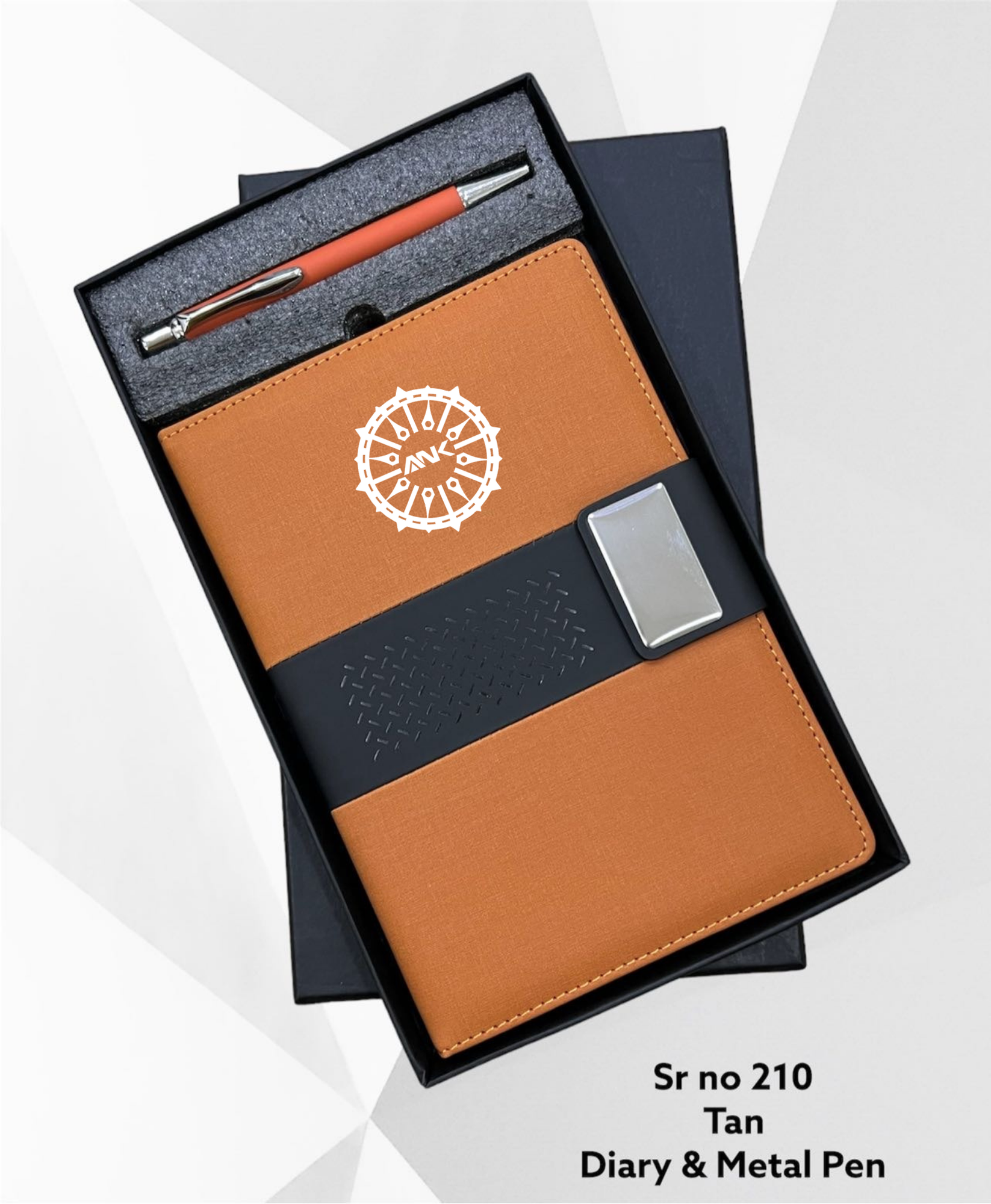 Diary & Metal Pen Combo