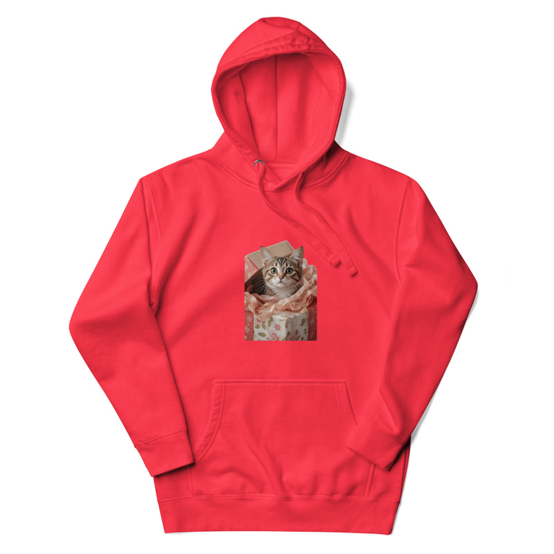 Unisex Cat-themed hoodie