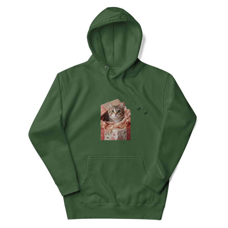 Unisex Cat-themed hoodie