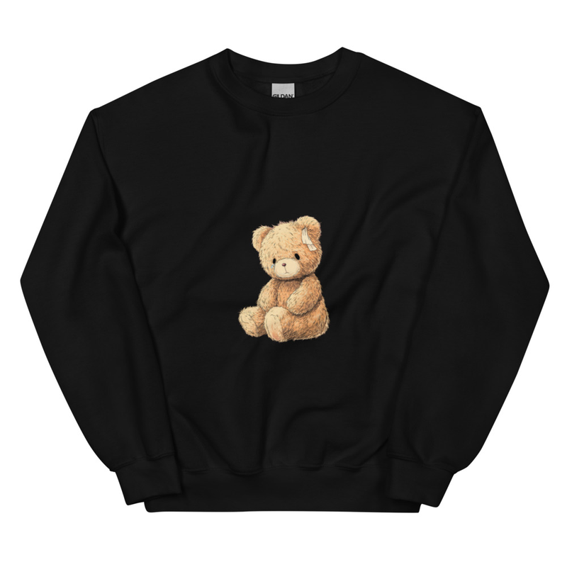 Teddy Bear Printed Unisex Sweatshirt