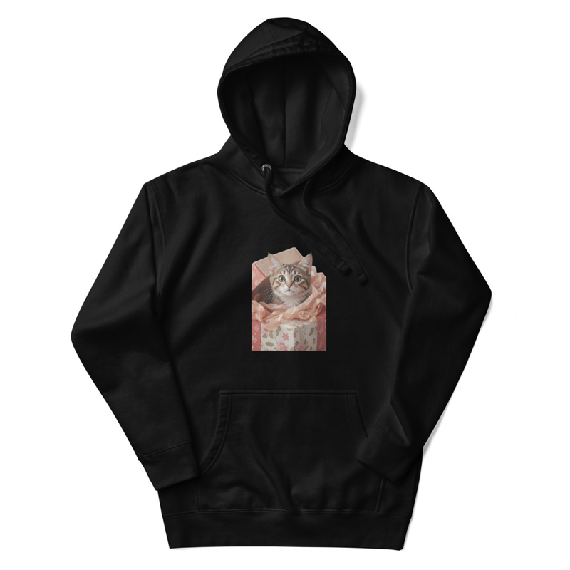 Unisex Cat-themed hoodie