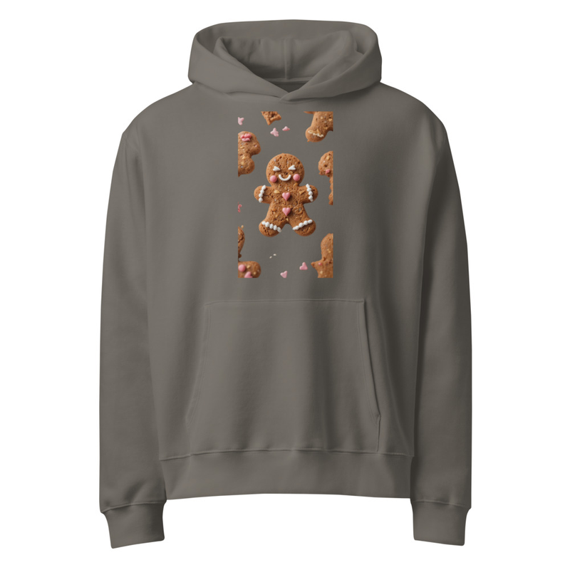 Oversized heavyweight Gingerbread Man Hoodie