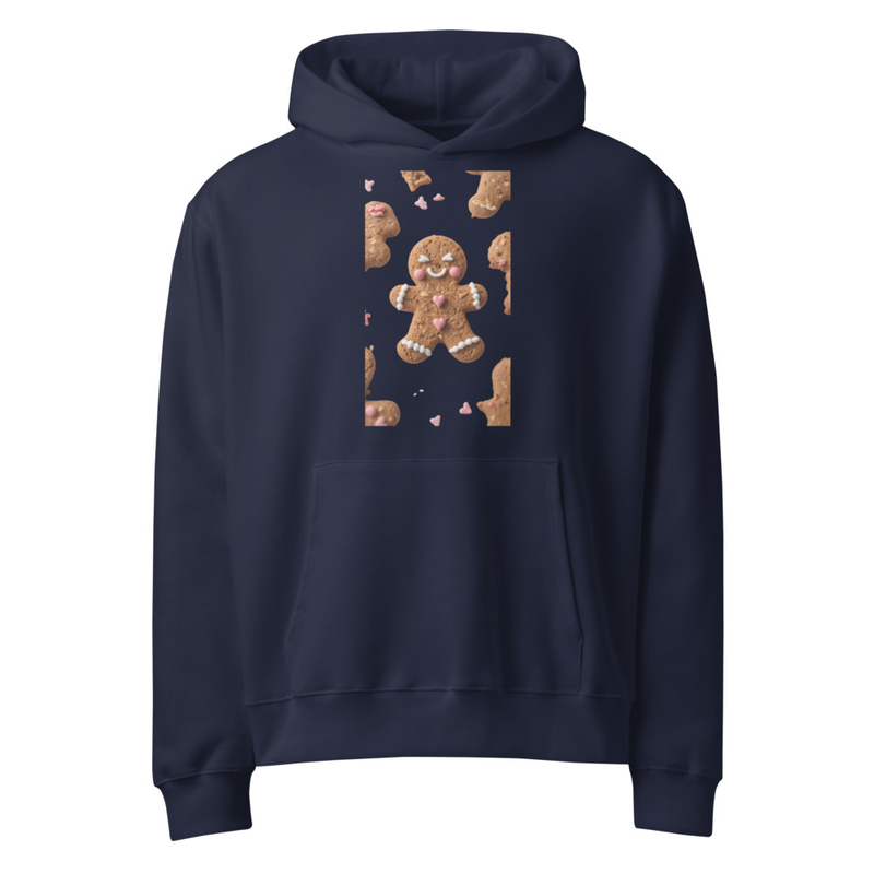 Oversized heavyweight Gingerbread Man Hoodie