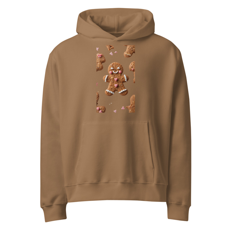 Oversized heavyweight Gingerbread Man Hoodie