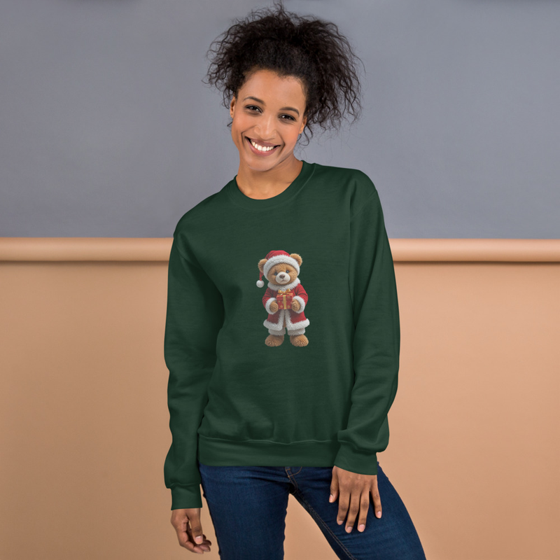 Unisex Christmas Bear Sweatshirt